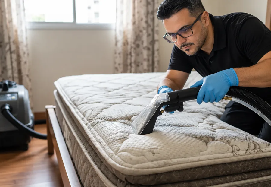 Limpeza de pillow top em Nova Lima, sem encharcar: Limpeza de pillow top em Nova Lima: a camada macia que fica logo abaixo do lençol