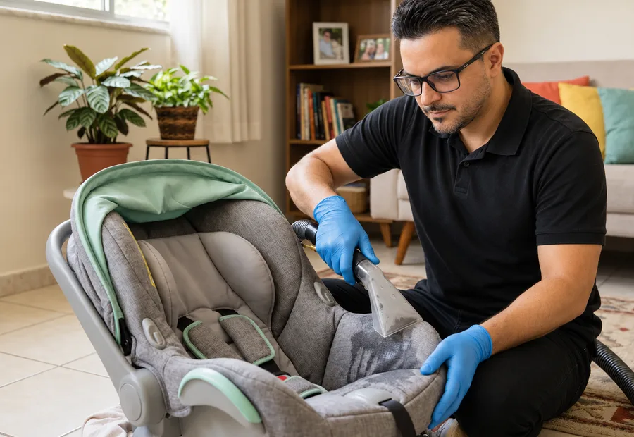 Limpeza de carrinho e bebê conforto em Nova Lima: Limpeza de carrinho de bebê e bebê conforto em Nova Lima: higiene antes de usar de novo